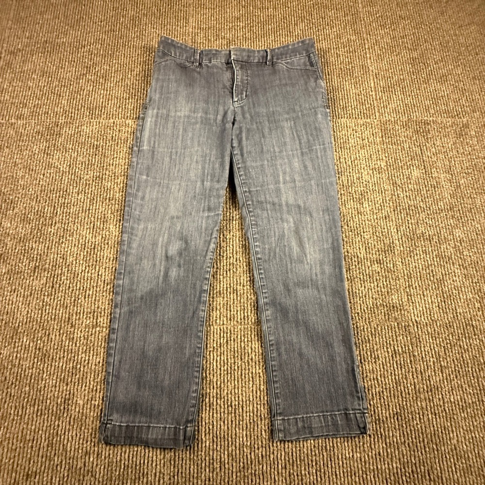 White House Black Market Womens Size 4 Cropped Denim Pants 570183439
